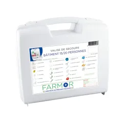 Coffret de secours bâtiment 15 à 20 personnes