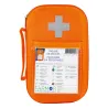 Trousse de secours menuisier 2 à 4 personnes en EVA orange fluo