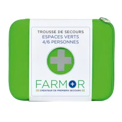 Trousse de secours espaces verts &amp; élagage 4 à 6 personnes