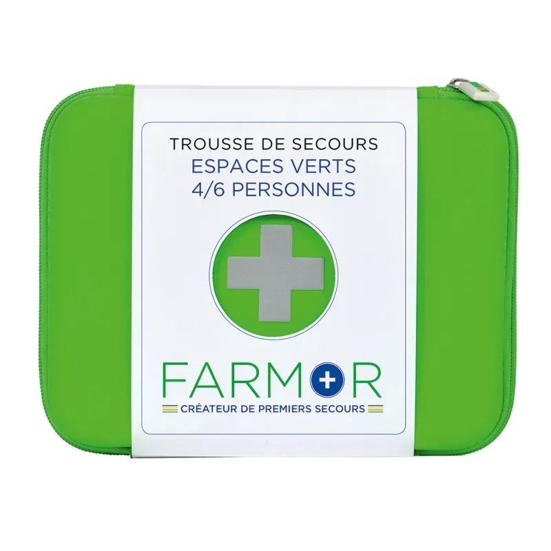 Trousse de secours espaces verts &amp; élagage 4 à 6 personnes
