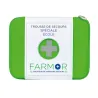 Trousse de secours école &amp; centre aéré grand modèle en PU vert fluo