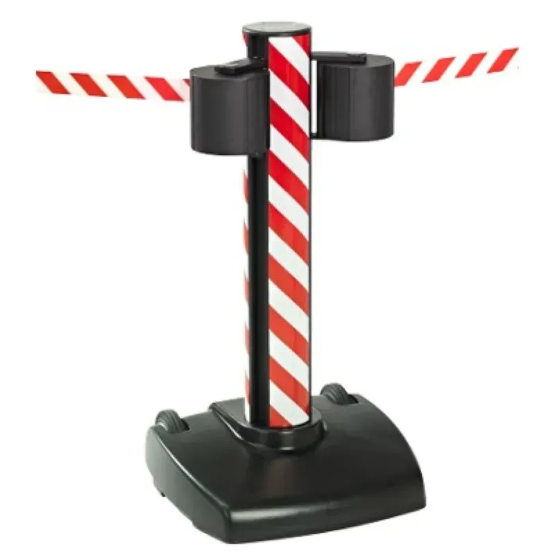 Poteau guidage 2 sangles rétractables 22 m - BELTRAC STORETRAC DOUBLE