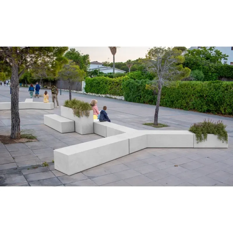 Magourban Dynaminc Jardinière monobloc béton
