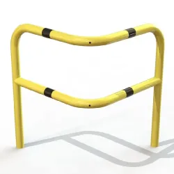 Arceau d'angle renforcé jaune bande noire