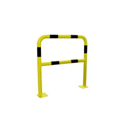 Barrière de protection industrielle pieds déportés