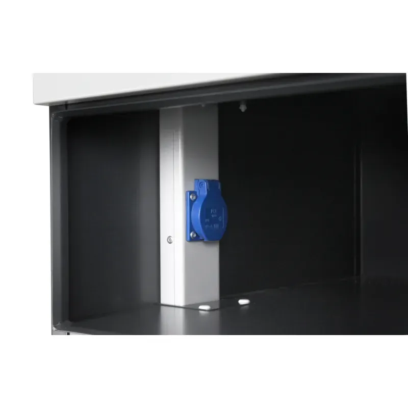 Armoire pour charger les batteries vélos/trotinettes sur pied