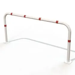 Arceau de protection blanc et rouge - Cestas