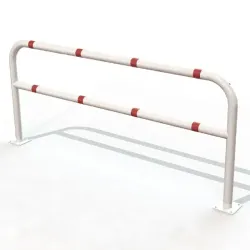 Arceau de protection renforcé blanc et rouge - Cestas
