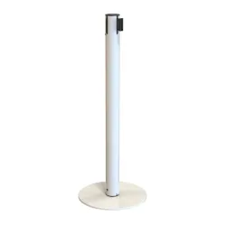 Poteau de guidage à sangle rétractable - Base en acier LIMIT