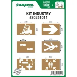 Kit de pochoirs - Industrie