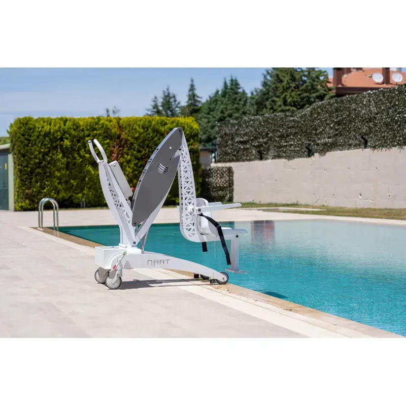 Siège ascenceur PMR de piscine mobile - MobiAccessPool