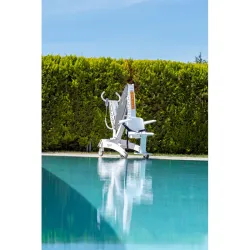 Siège ascenceur PMR de piscine mobile - MobiAccessPool