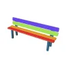Banc Arc en ciel pour maternelle et primaire