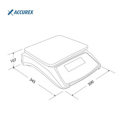 Balance DSX Gram de comptage