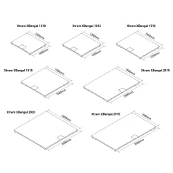 Plateforme Xtrem Bengal de pesage numérique