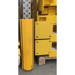 Protection de montant d'échelle en PVC clipsable