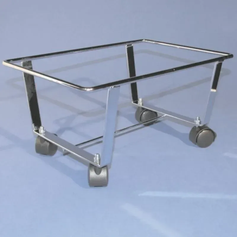Chariot pour déplacement de panier magasin en métal 22 L et 28 L