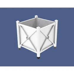 Bac à palmier acier Province Agora