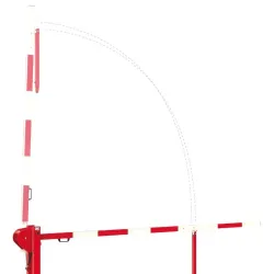 Barrière levante réglable en longueur de 300 à 400 cm