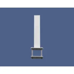 Kit de fixation pour panneau de signalisation de hauteur D.45 cm