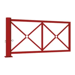 Barrière tournante Décorative 201 cm - Procity