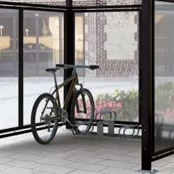 Support cycles 5 places emplacements décalés