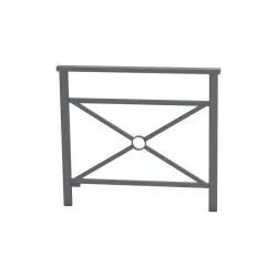 Barrière de ville main courante avec coloris et designs au choix