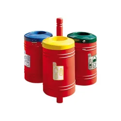 Corbeille Guyenne pour tri sélectif City 40 litres