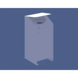 Couvercle pour corbeille Procity Berlin