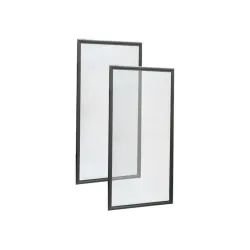 Bardages transparents pour abri vélos Province