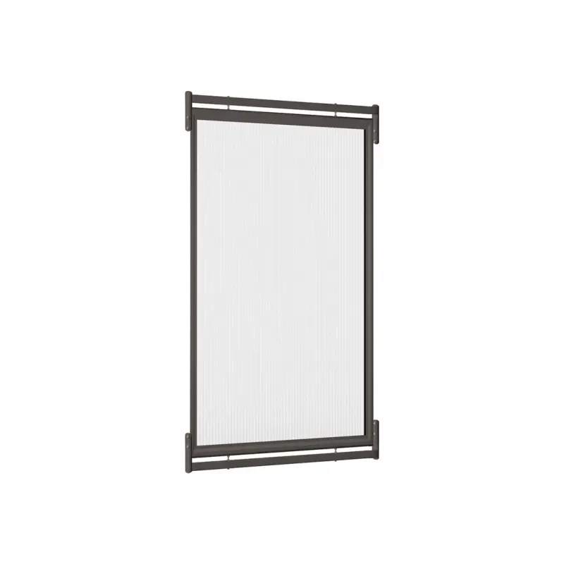 Bardages pour abri vélos Conviviale en plastique transparent