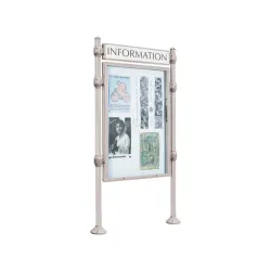 Panneau-vitrines d'information Agora