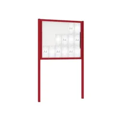 Vitrine Classique sur poteaux