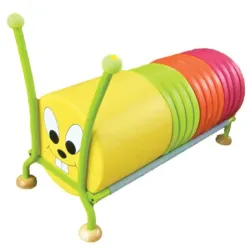 Ensemble d'assises chenille pour écoles maternelles