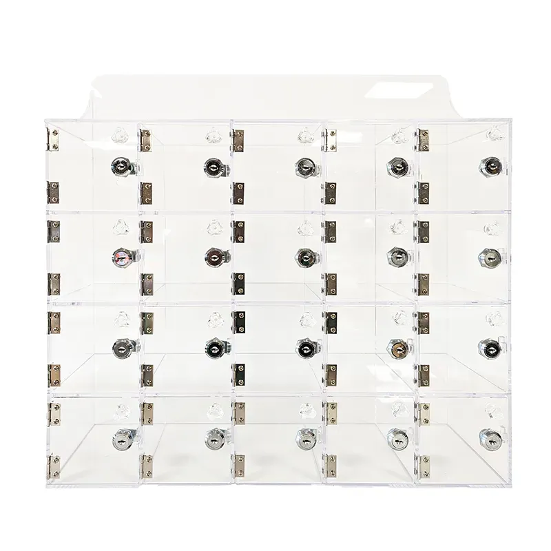 Casier transparent pour 20 smartphones