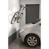 Crochet vélo mural fixation par la pédale