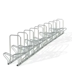 Râtelier vélos face à face + arceau antivol Zeeland