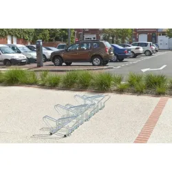 Râtelier vélos face à face Hollande