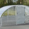Abri fermé pour 6 à 12 vélos 