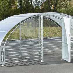 Abri fermé pour 6 à 12 vélos 