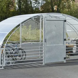 Abri fermé pour 6 à 12 vélos 