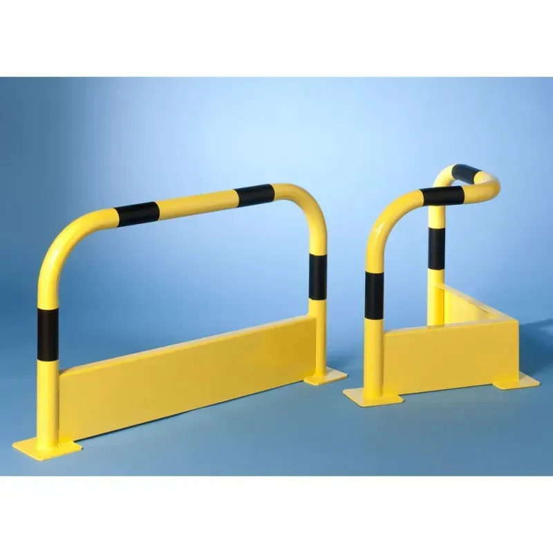 Mottez B366 - Arceau de protection industriel avec plinthe D.89 mm