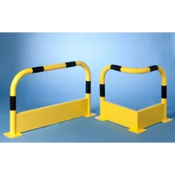 Mottez B366 - Arceau de protection industriel avec plinthe D.89 mm