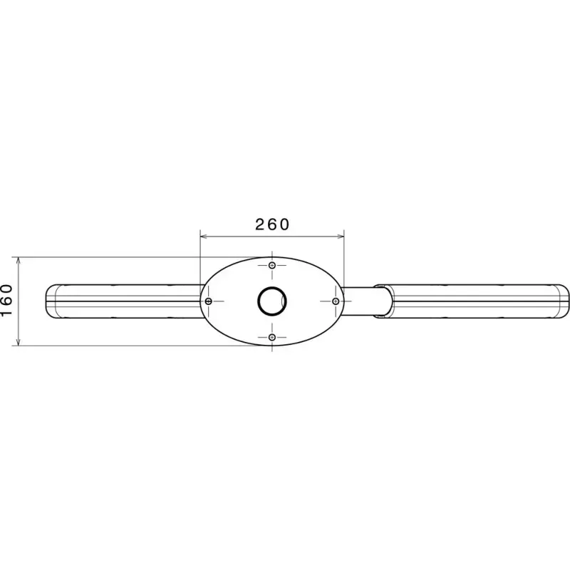 Poteau de rangement 2 vélos Papillon