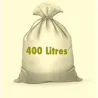 Sac poubelle 400 litres en polyéthylène - Lot de 50