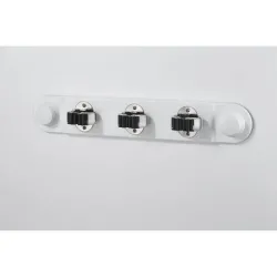 Mottez B031QPRO - Supports blocs 3 manches ventouse