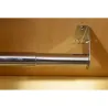 Mottez - Barre de penderie nickelée de 40 à 120 cm