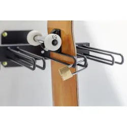 Mottez M059S4MUR - Range 4 skateboards mural avec antivol