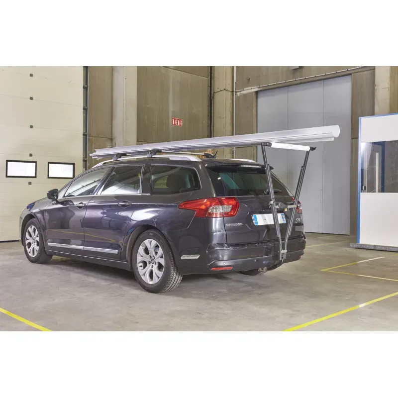 Extension sur attelage pour galerie de toit