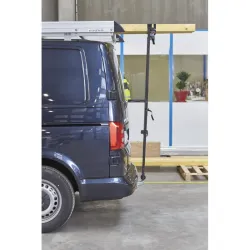 Extension sur attelage pour galerie de toit